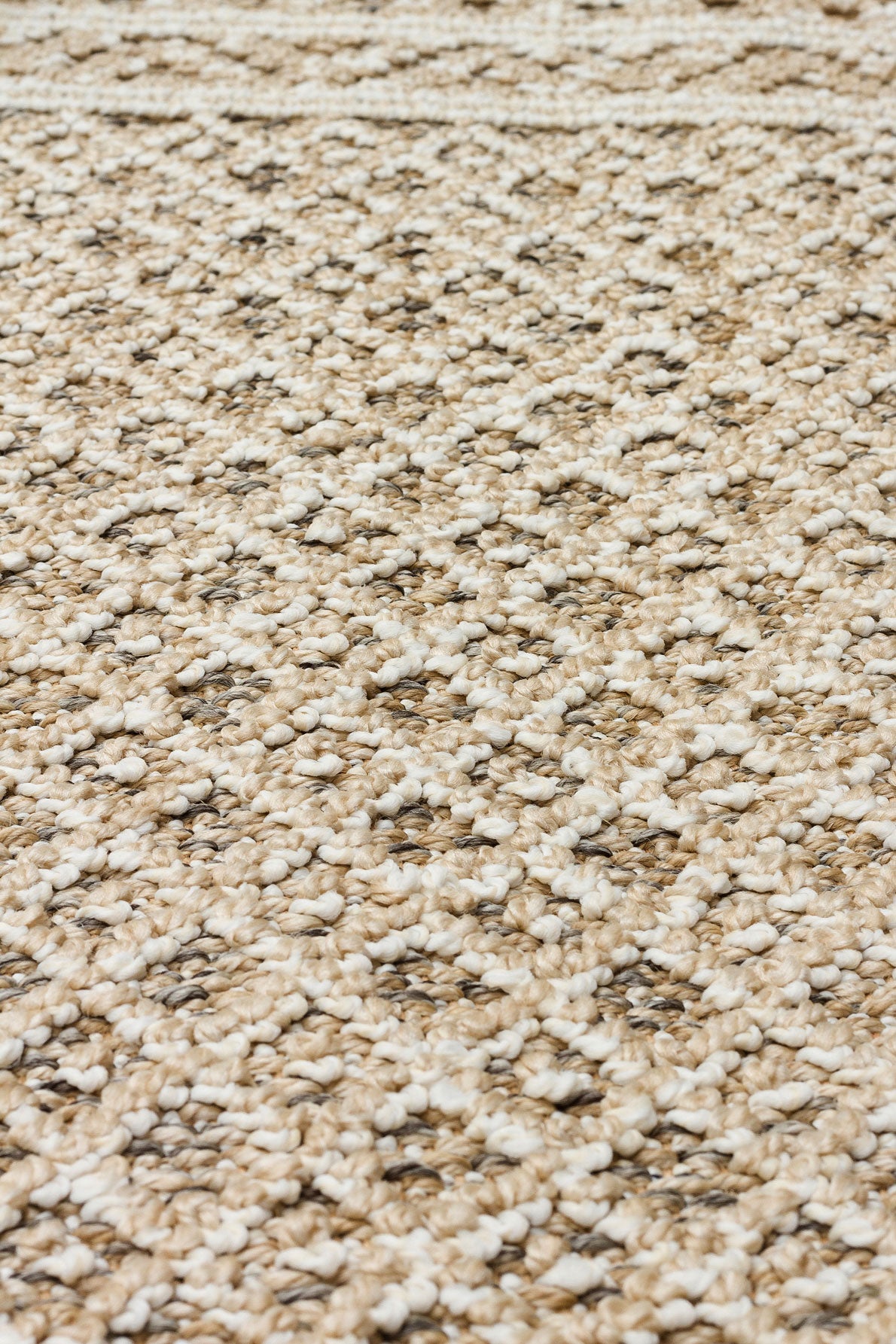 SH 15 GREY BEIGE - SOHO - Hav Toz Vermez Hasır Dokuma Modern Makine Halısı